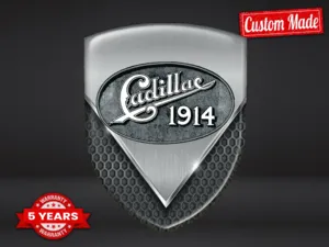 Cadillac Emblemi Silicone Premium Stile Sport Cupola Racing